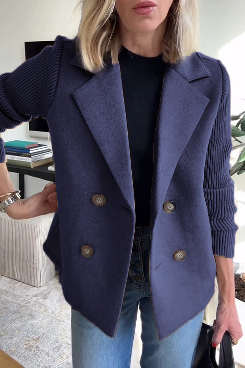 Alesia - Stylish Casual Button Blazer