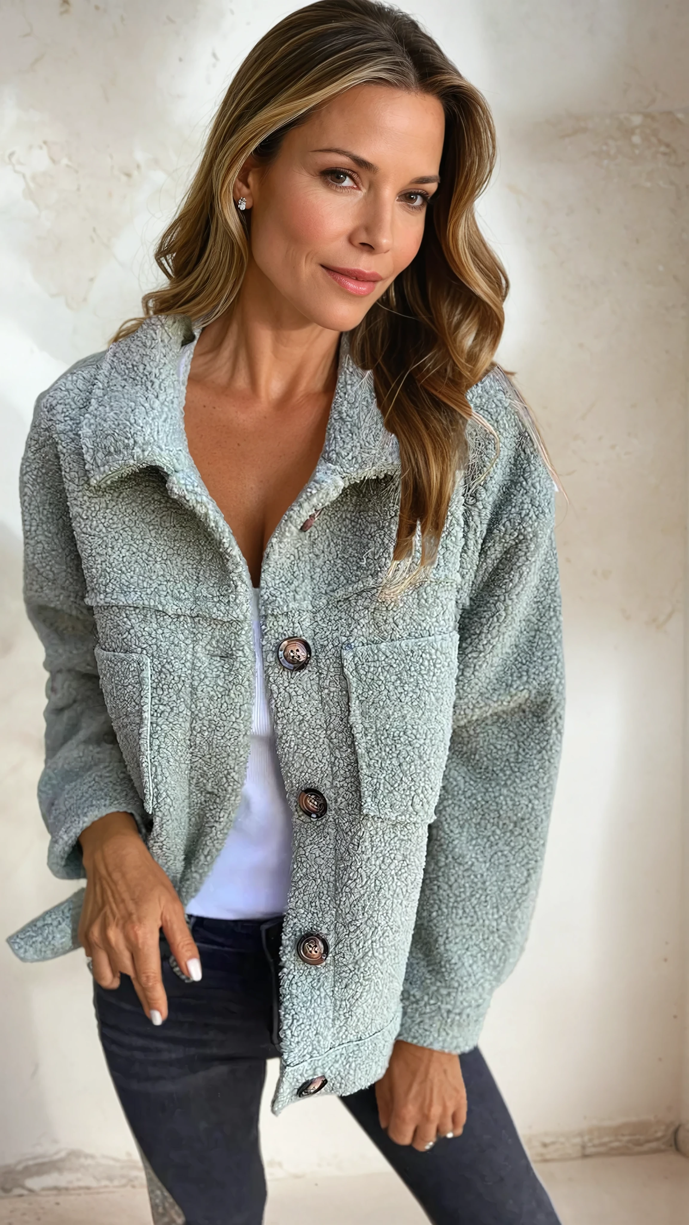 Short wool Coat