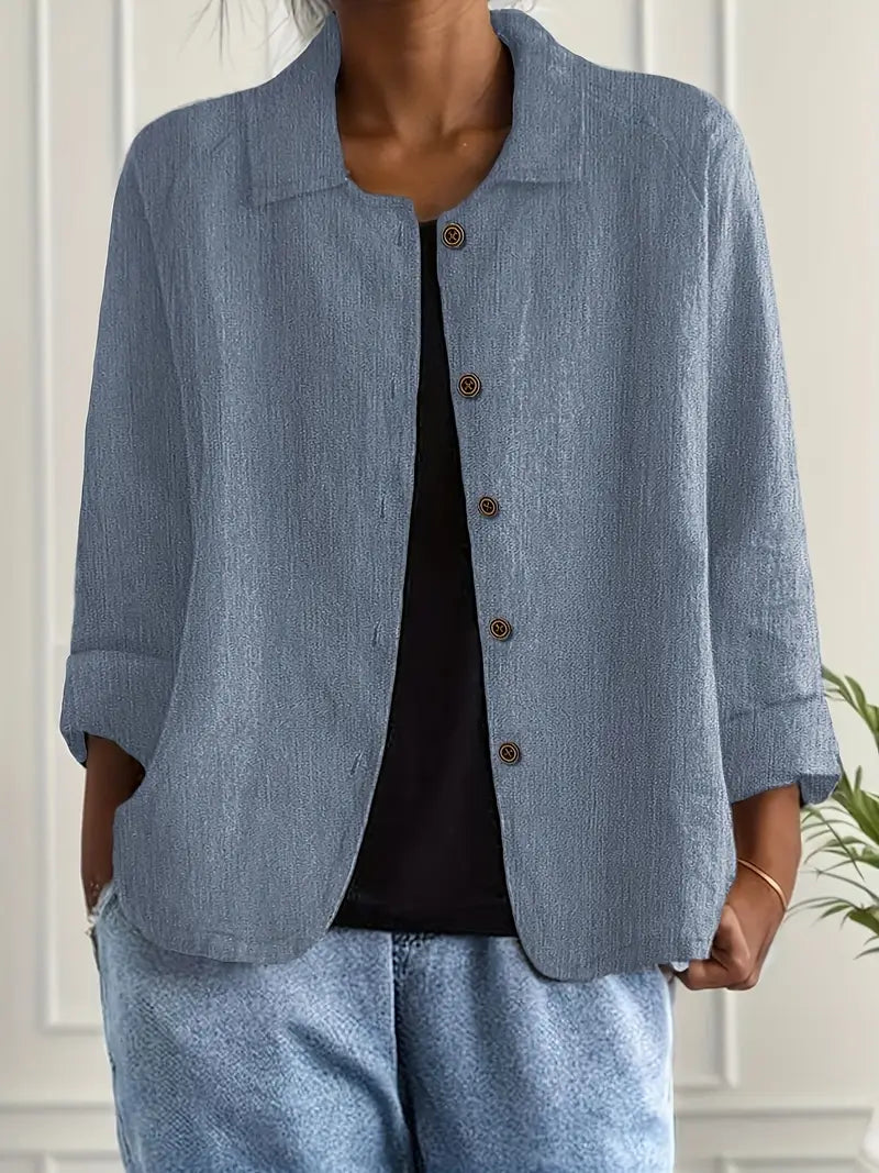 Marilla – Classic Lightweight Shirt-Cardigan
