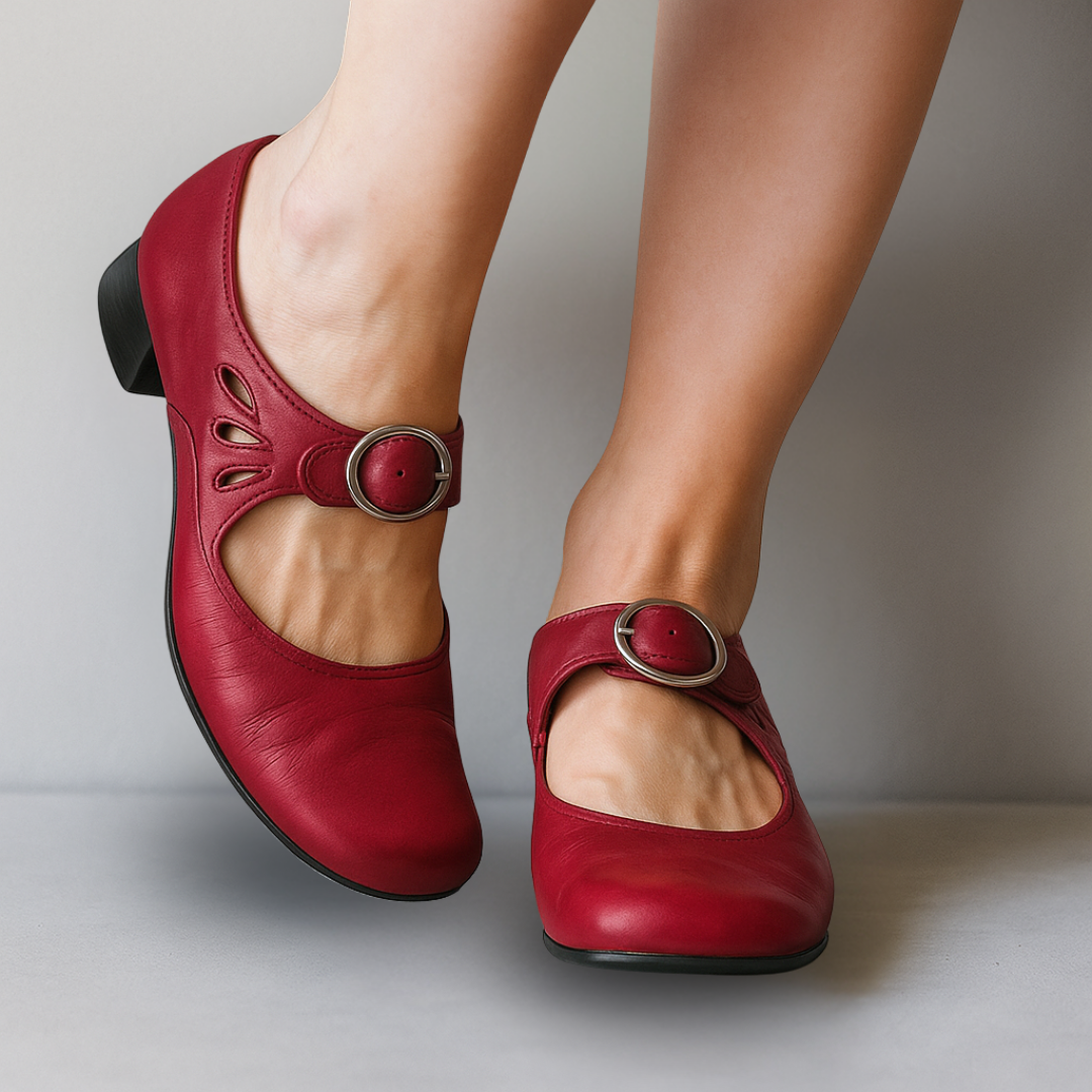Els™ | Orthopaedic Leather Sandals with Comfortable Sole