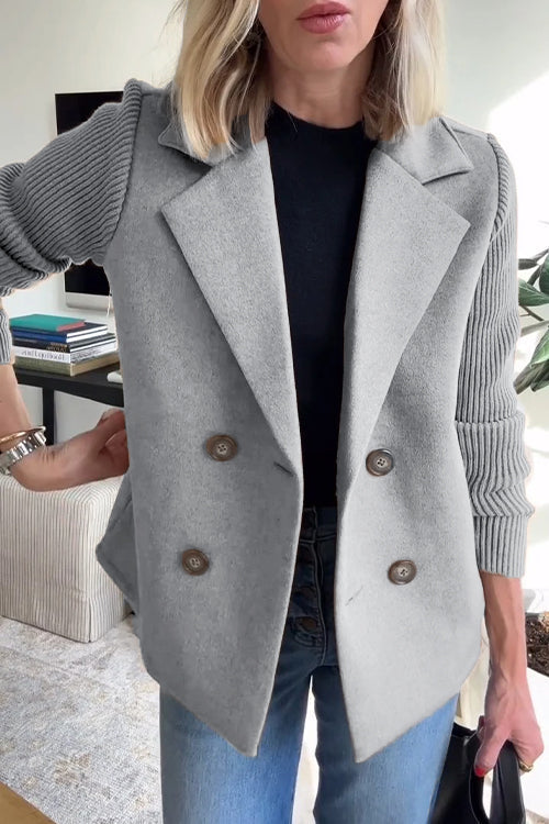 Alesia - Stylish Casual Button Blazer