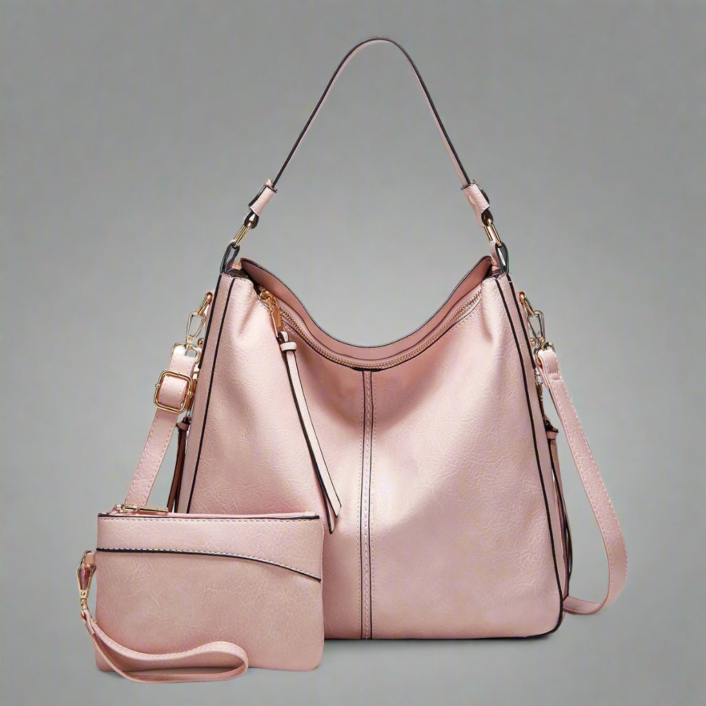 Cecile - Stylish Leather Tote Bag