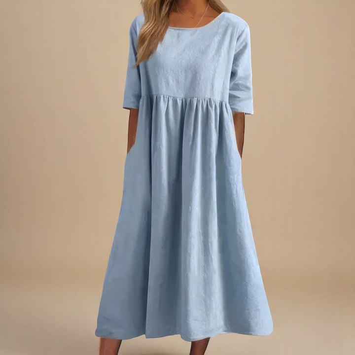 Women's Solid Jersey Dress