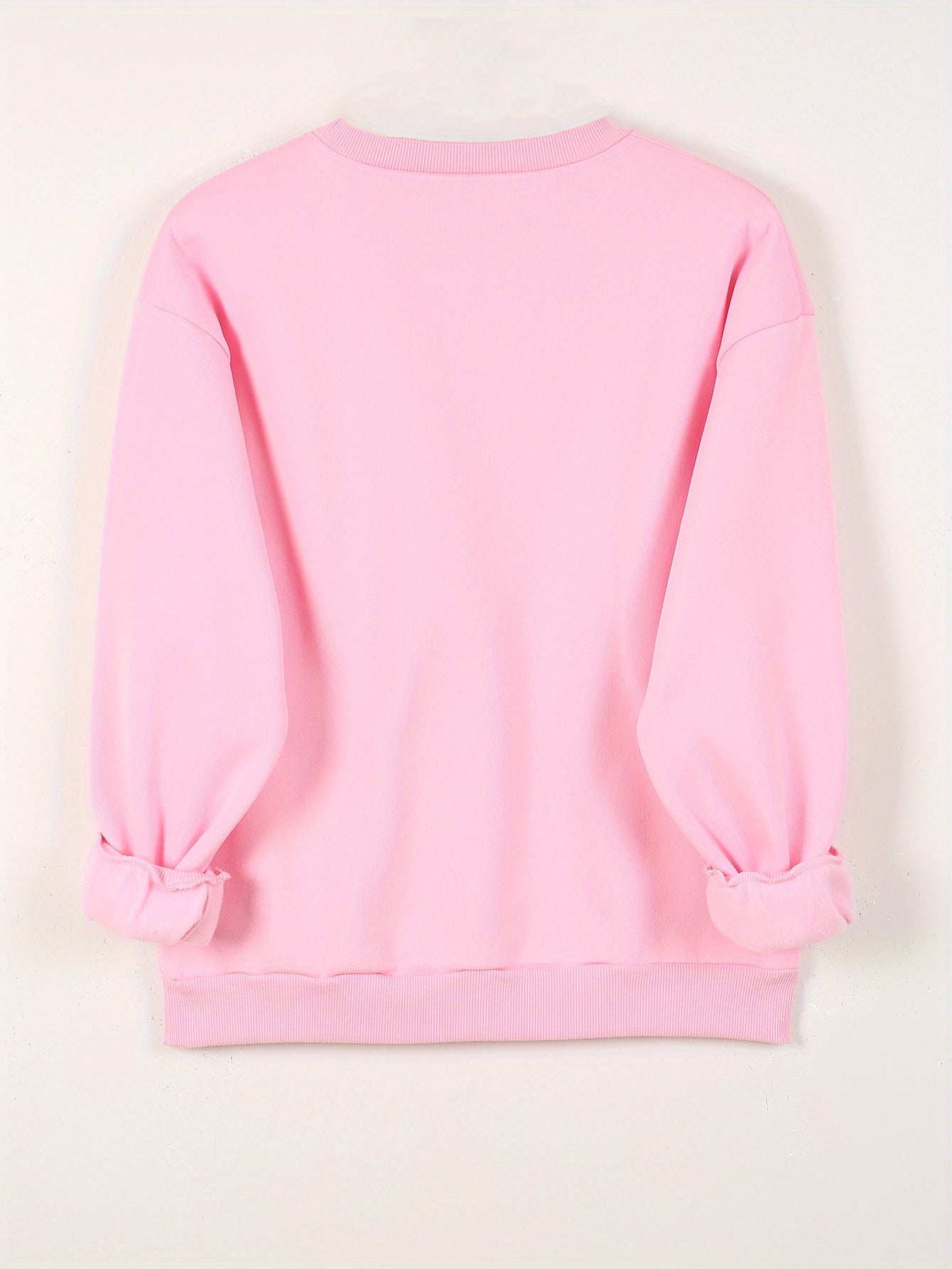ZOEY – DOUBLE HEART GRAPHIC SWEATSHIRT