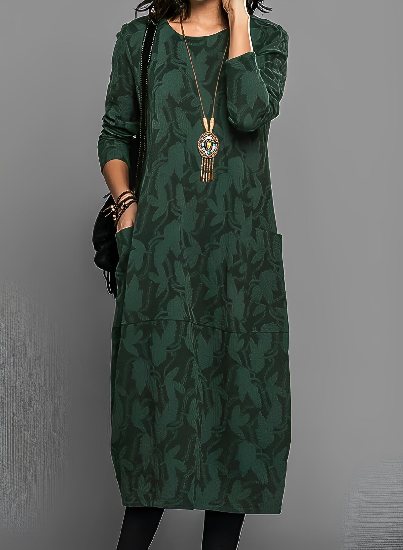 Ivy | Patterned Knit Dress