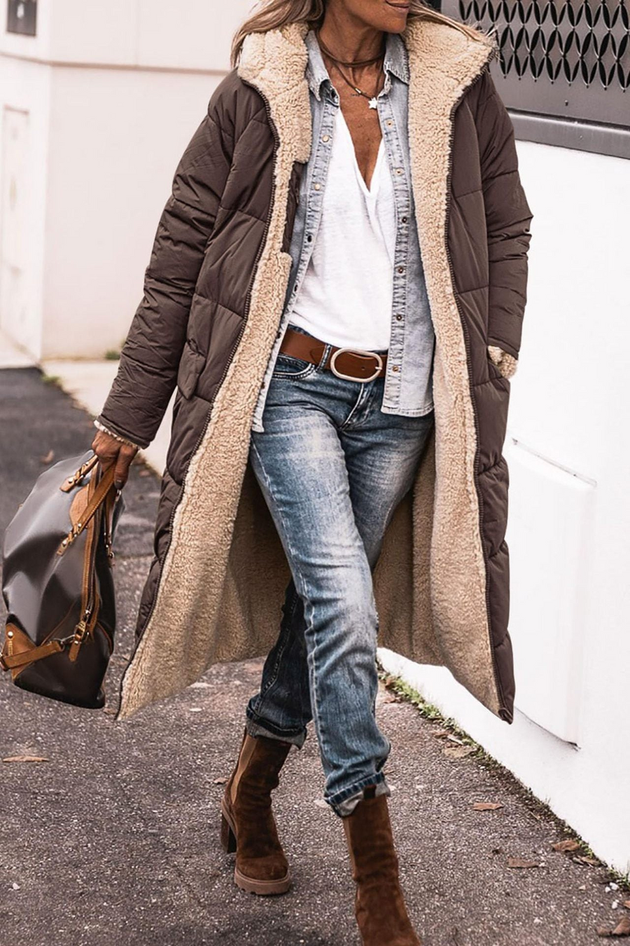 Sasha™ - Premium Elegant Reversible Coat