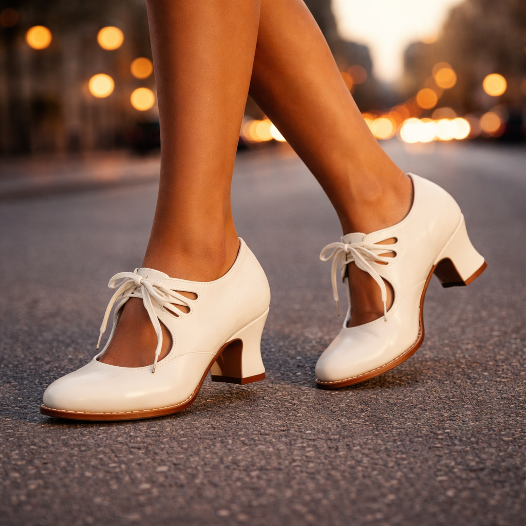 Camille Lace Heels