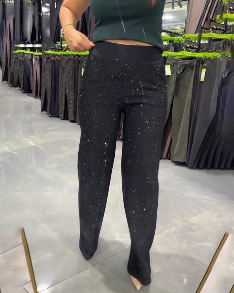 Trendy and Casual Wide Leg Pants