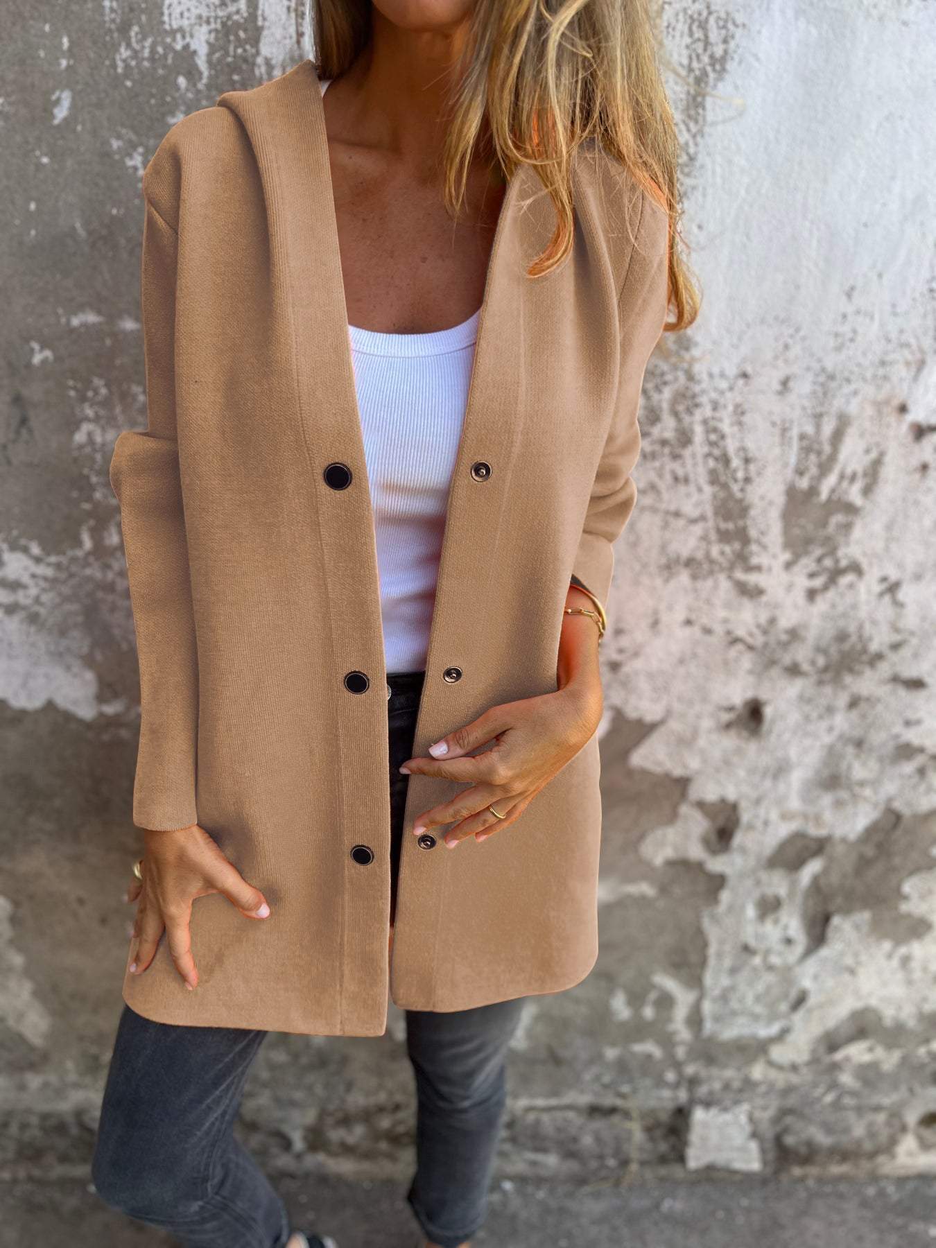 Arisbeth™ – Button-Up Jacket for Effortless Everyday Elegance