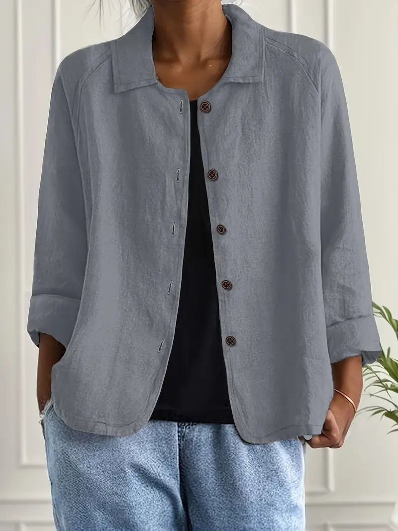 Marilla – Classic Lightweight Shirt-Cardigan