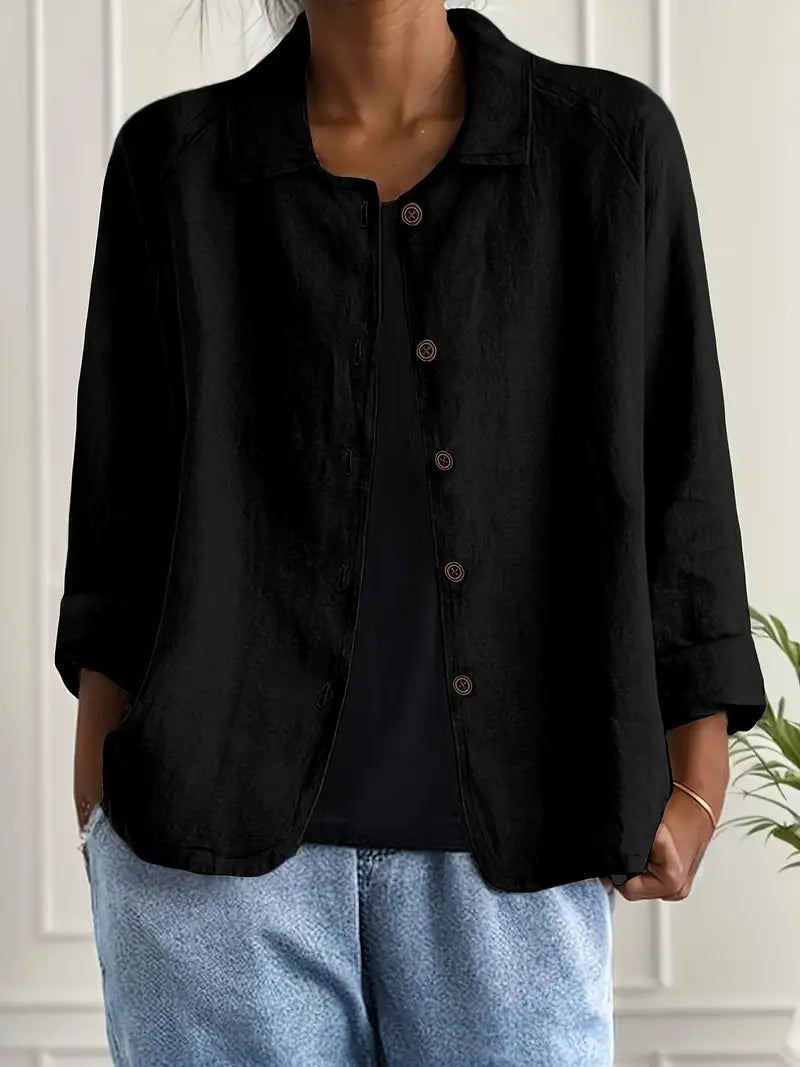 Marilla – Classic Lightweight Shirt-Cardigan