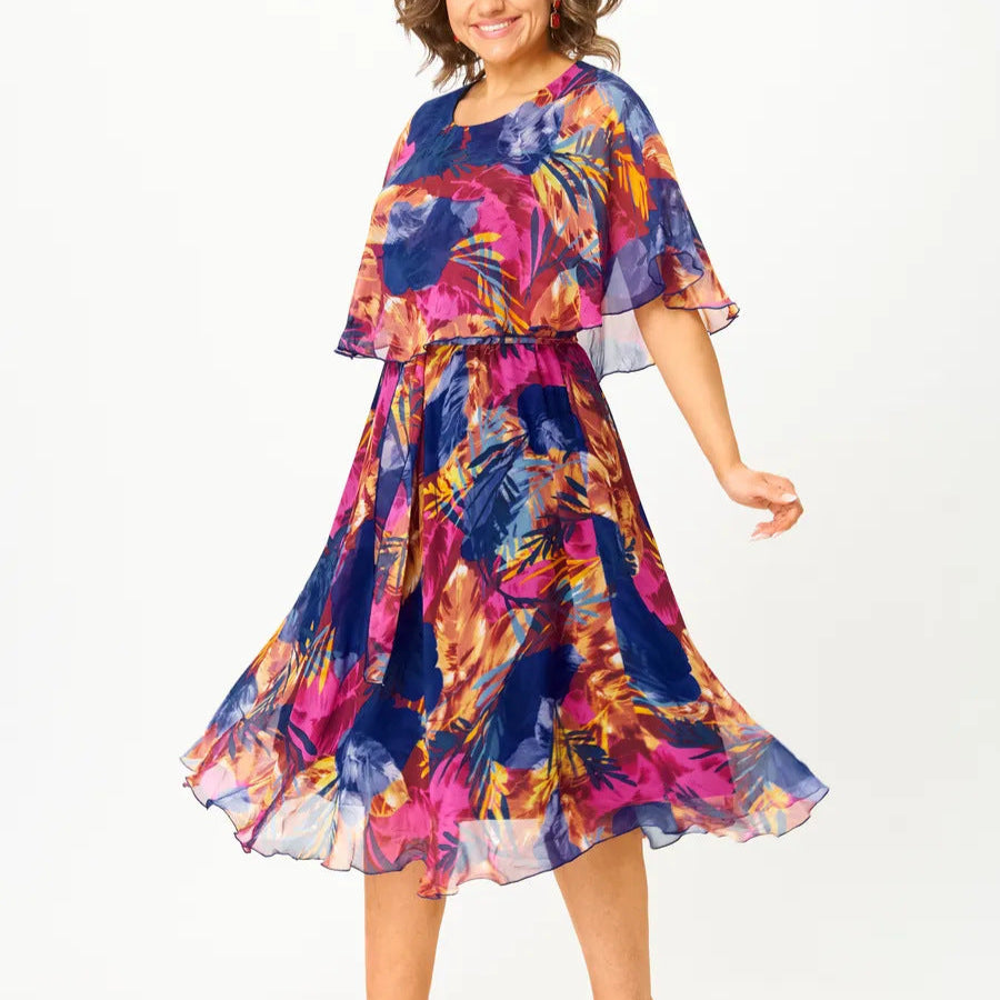 Women's Floral Midi Dress