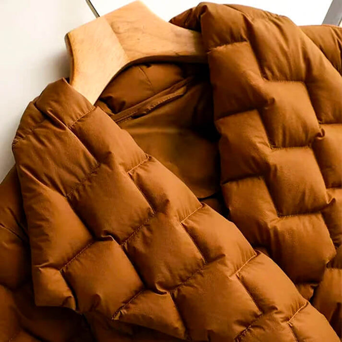 DANIELLE – BELTED QUILTED COAT
