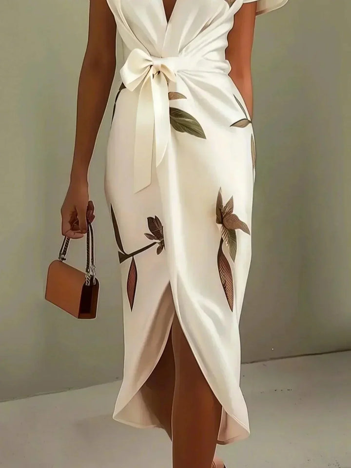 Suzanne - Elegant Wrap Dress