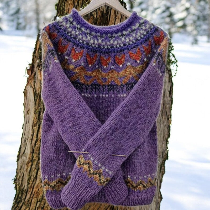 Solva™ | Elegant Vintage Jacquard Gilet