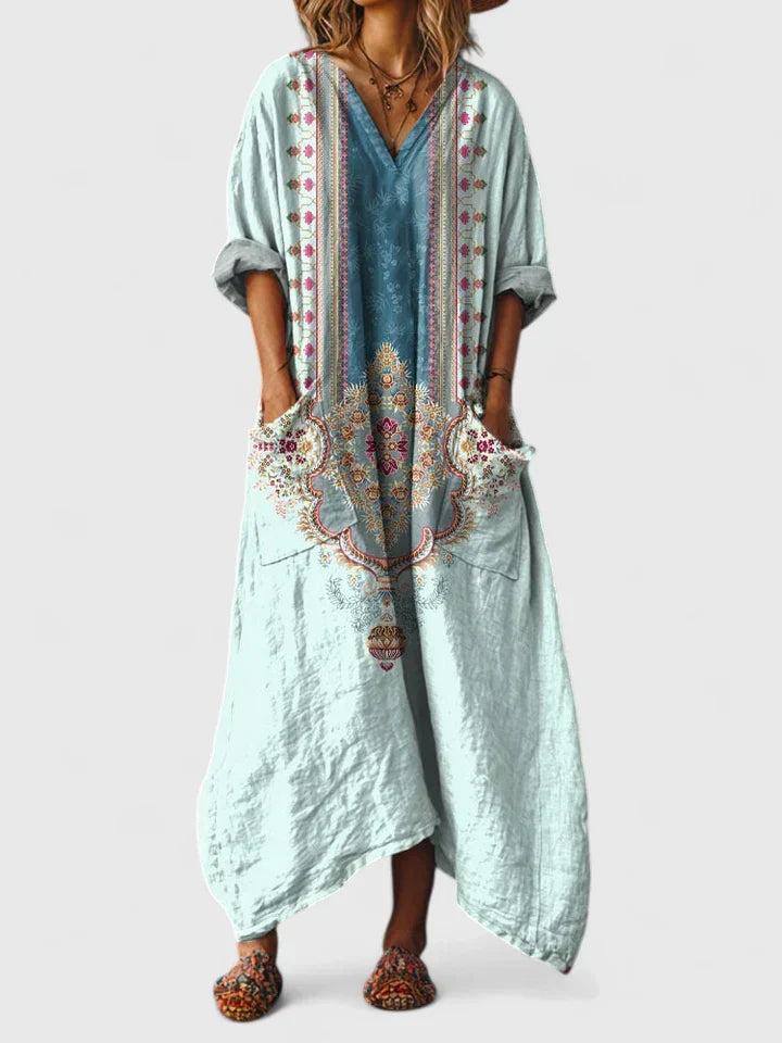 SHIELA - FREE-SPIRIT MAXI DRESS