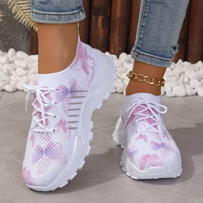 MARIPOSA | BREATHABLE BUTTERFLY PLATFORM SNEAKERS