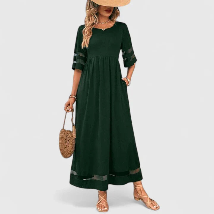 Delymarina | Elegant Midi Dress for Women