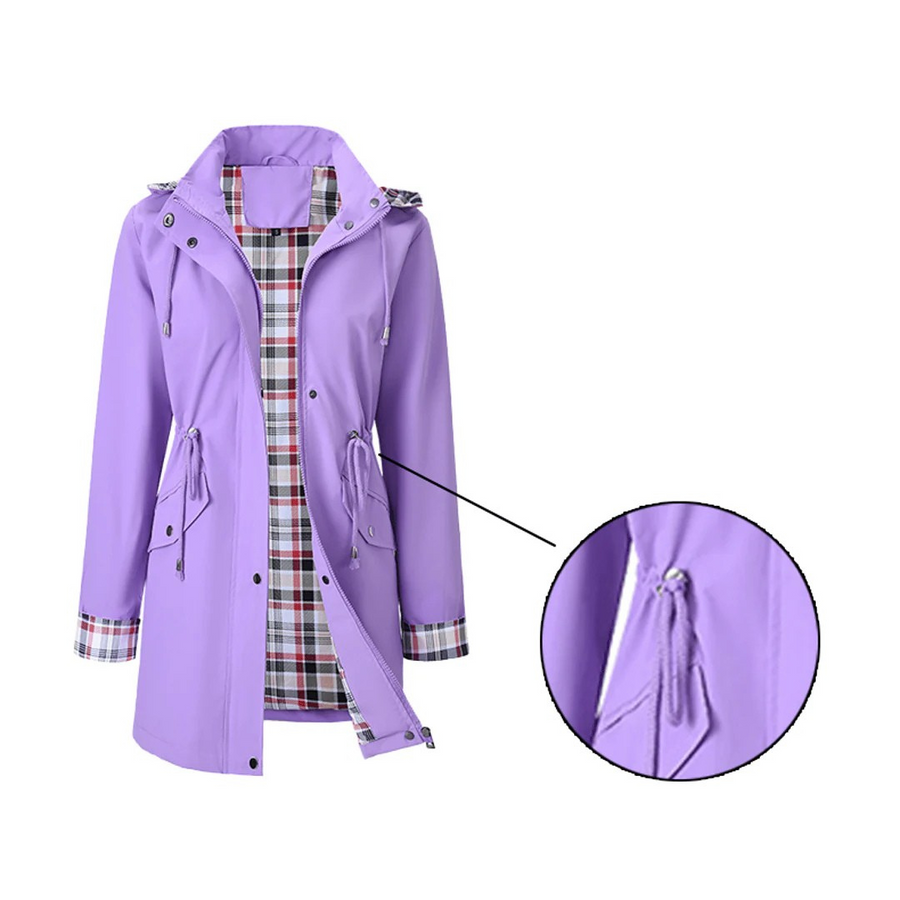 ELLA - RAIN-READY HOODED COAT