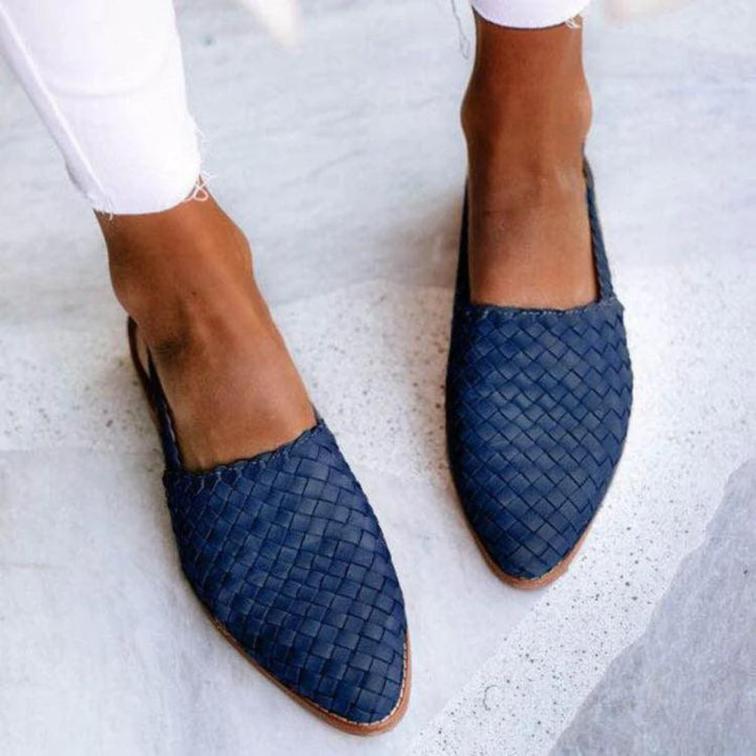 Arielle-Claire™ | Elegant and Comfortable Handcrafted Flat Sandals