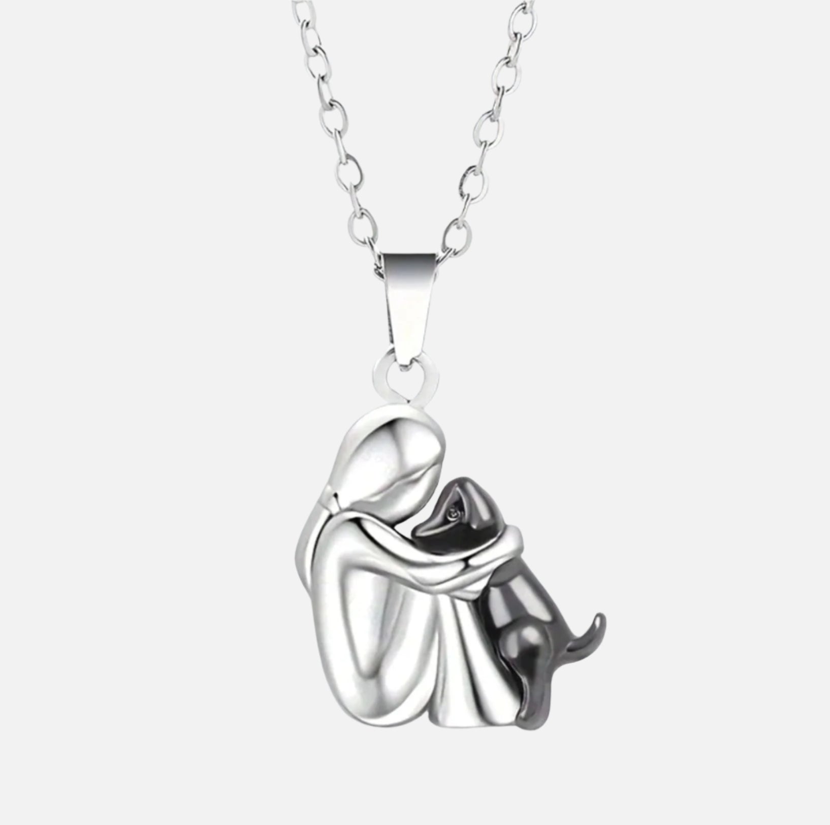 Elisa - Necklace with Dog-Shaped Pendant