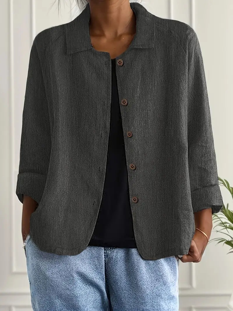 Marilla – Classic Lightweight Shirt-Cardigan