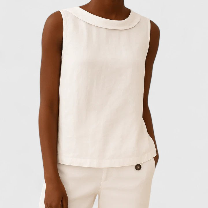 MIA – CLASSIC EASE SLEEVELESS BLOUSE