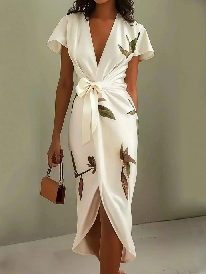 Suzanne - Elegant Wrap Dress