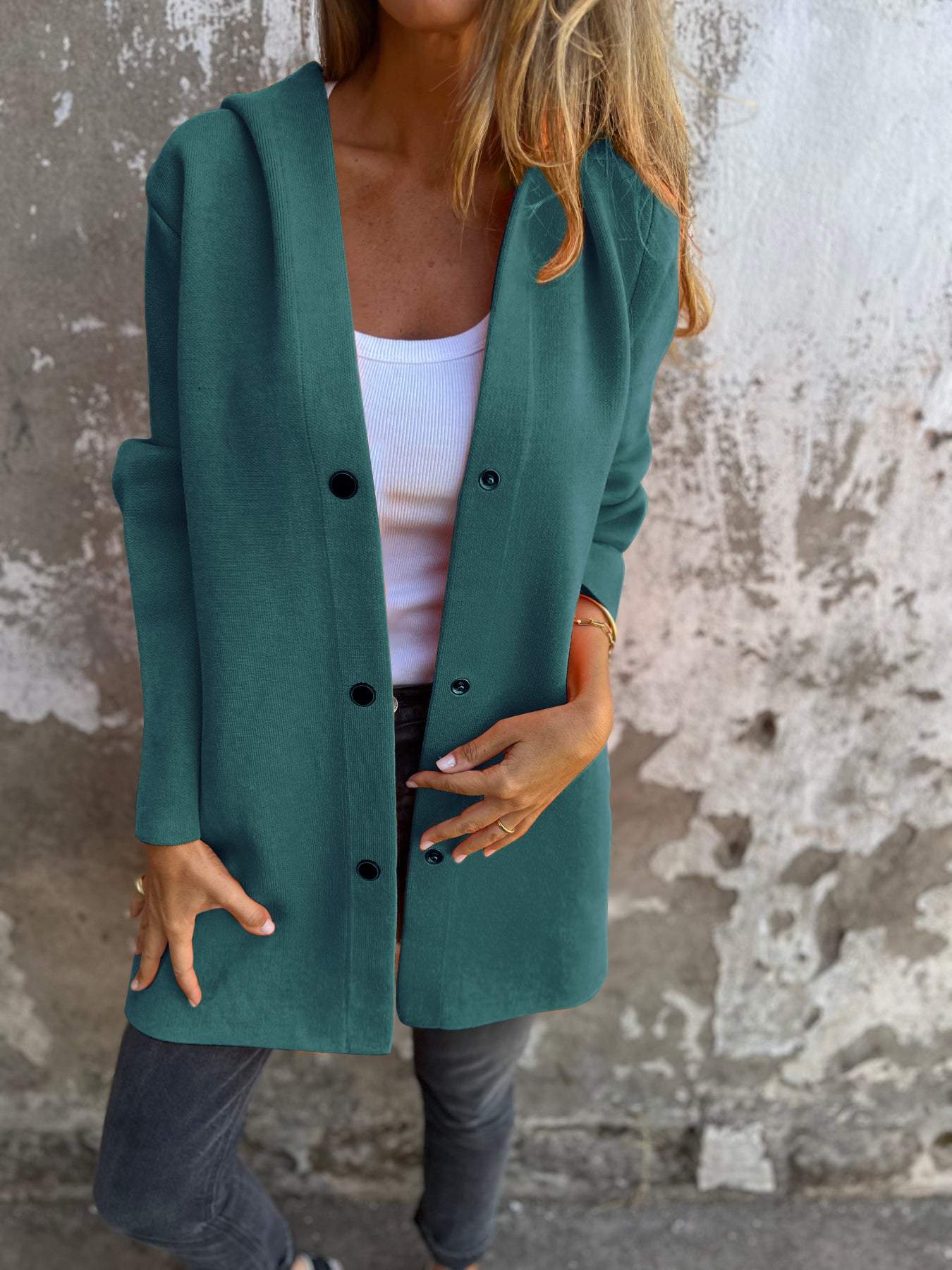 Arisbeth™ – Button-Up Jacket for Effortless Everyday Elegance