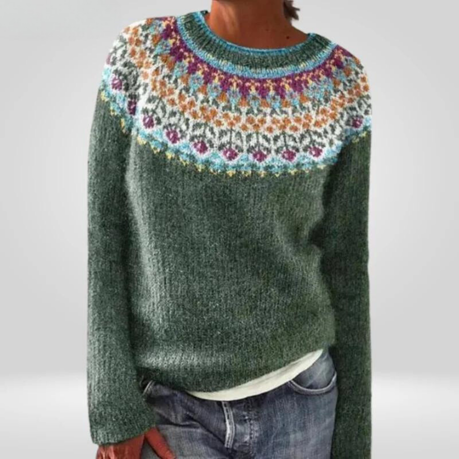 Abigail | Vintage Icelandic Jumper
