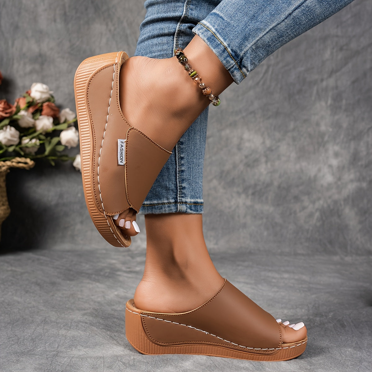 Chantal – Easy Elegance Slip-On Sandals