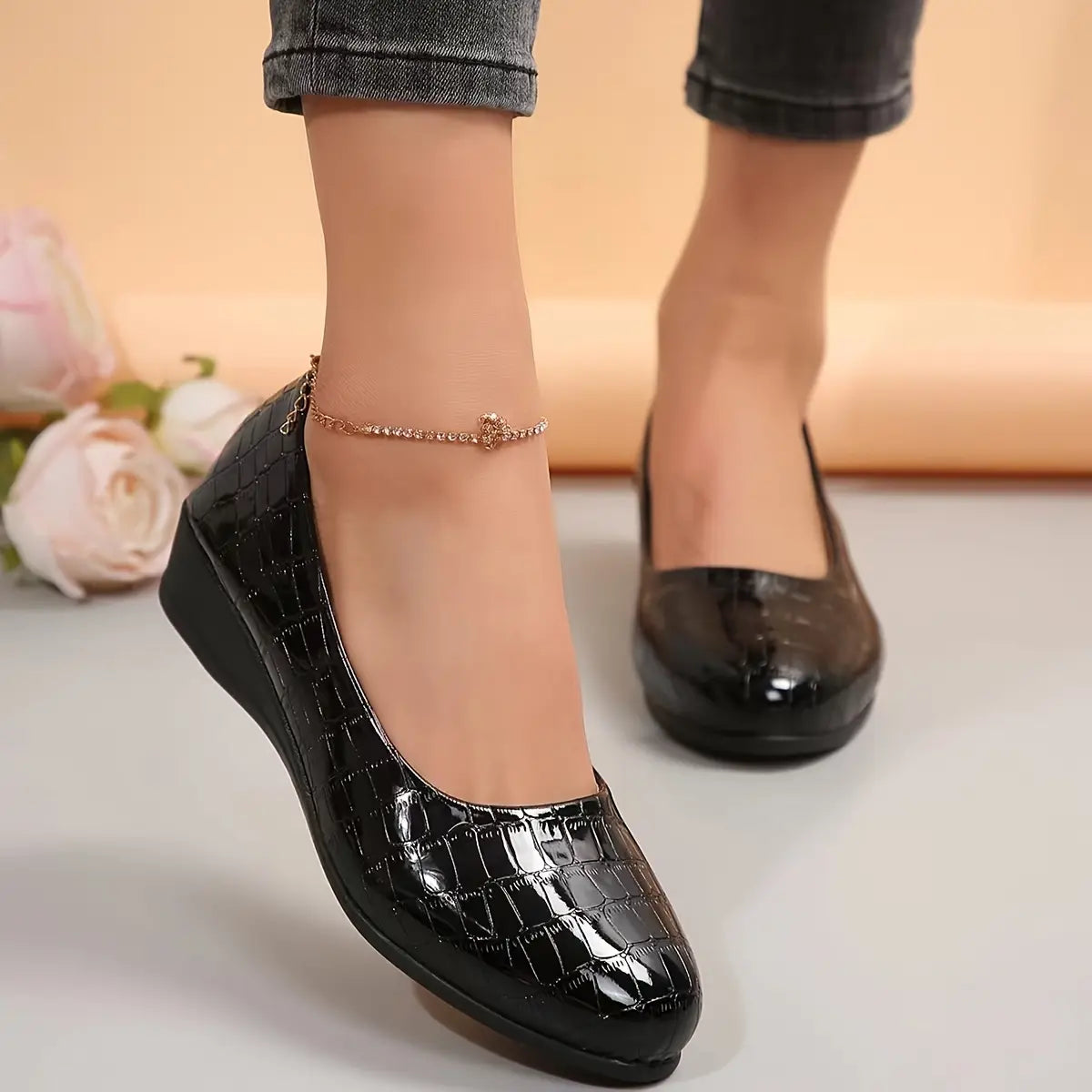 Brielle – Breathable Vegan Leather Shoes