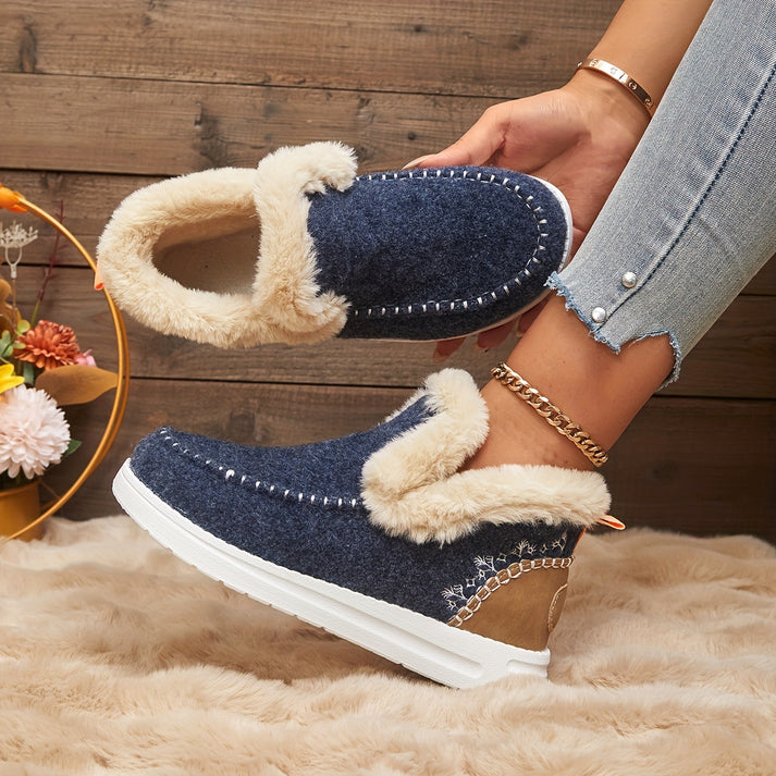 OrthoLuxe™ - Plush-Lined Shoes