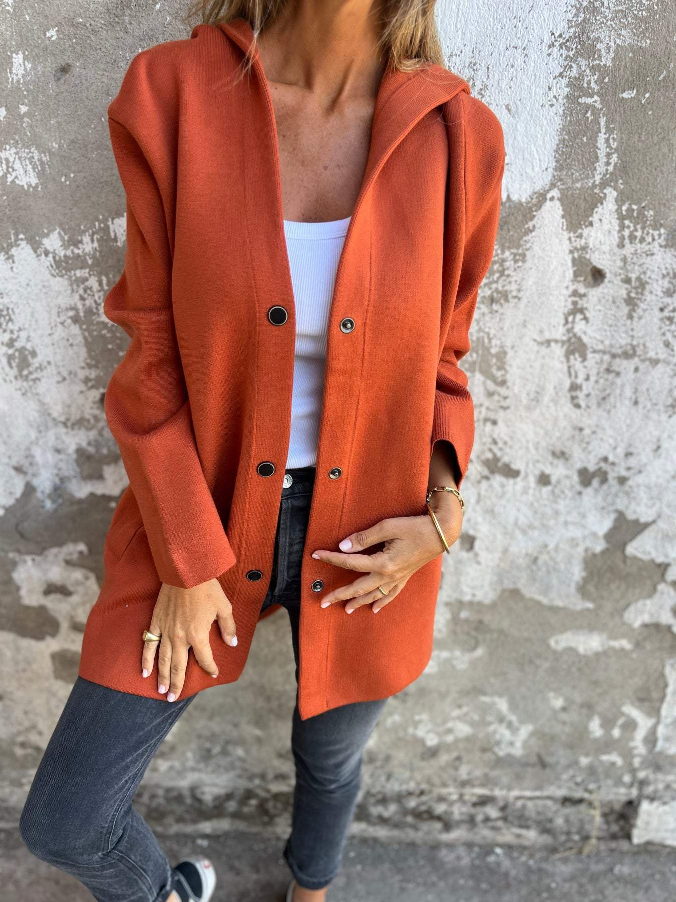 Arisbeth™ – Button-Up Jacket for Effortless Everyday Elegance