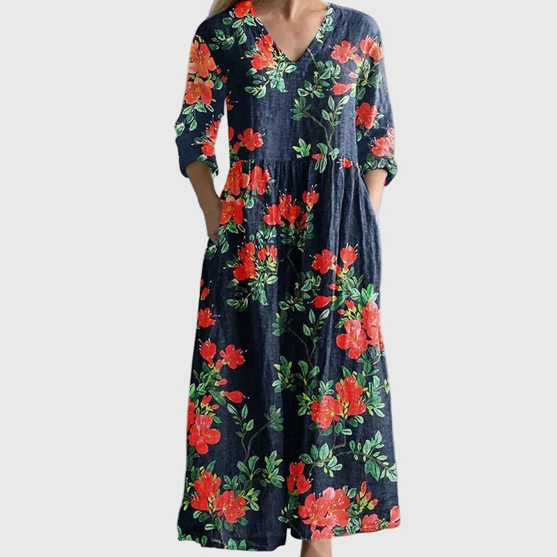 Wanda | Graceful Flowing Maxi Dress