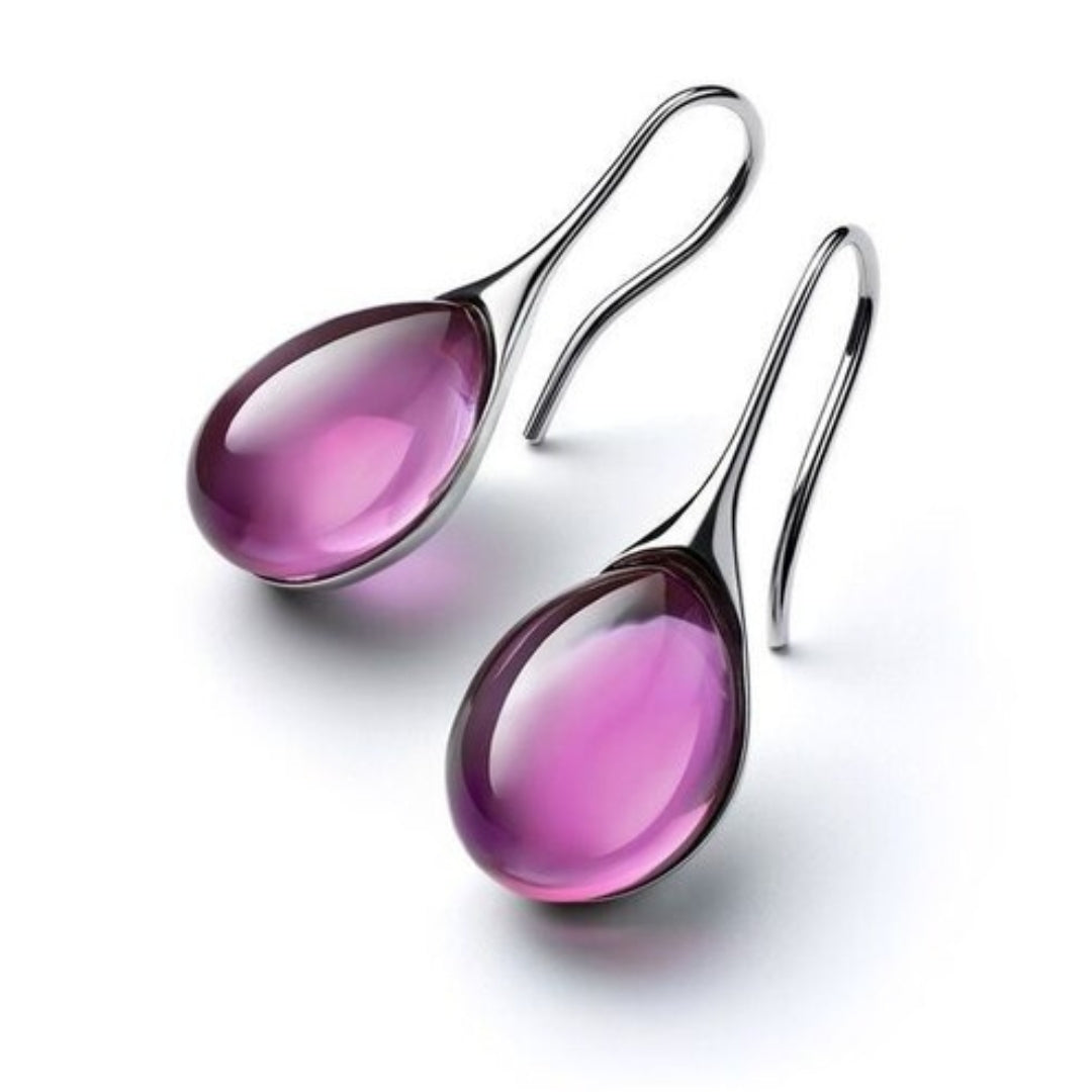 Chic Crystal Dangle Earrings
