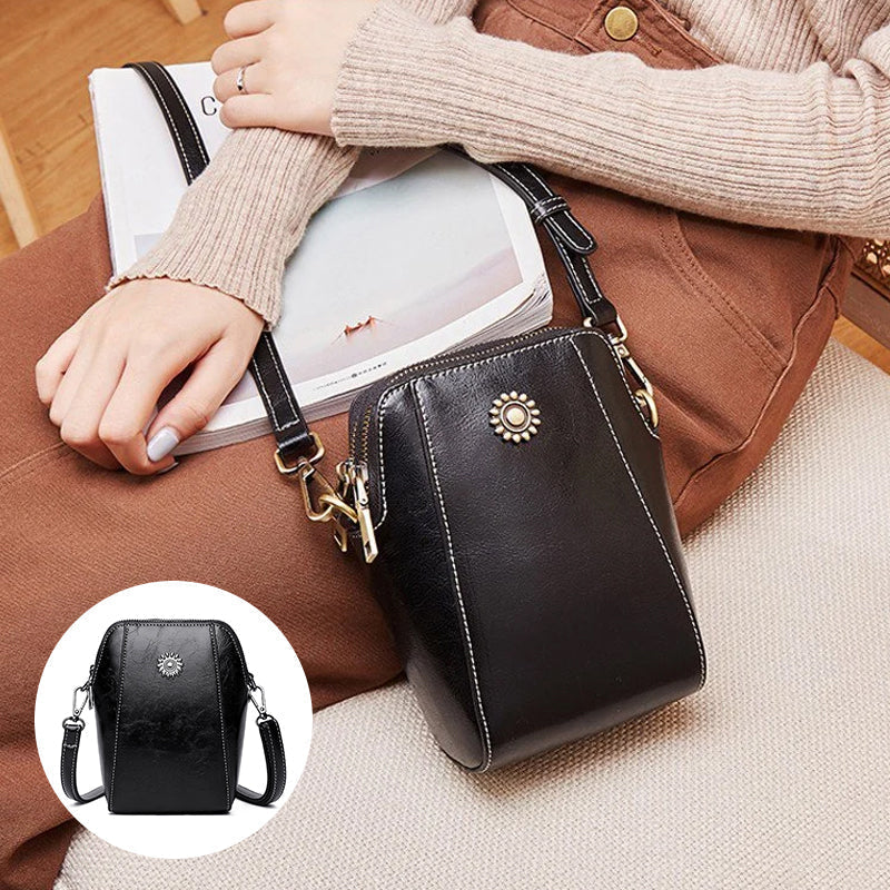 Vienna - Compact Solid Color Mini Handbag