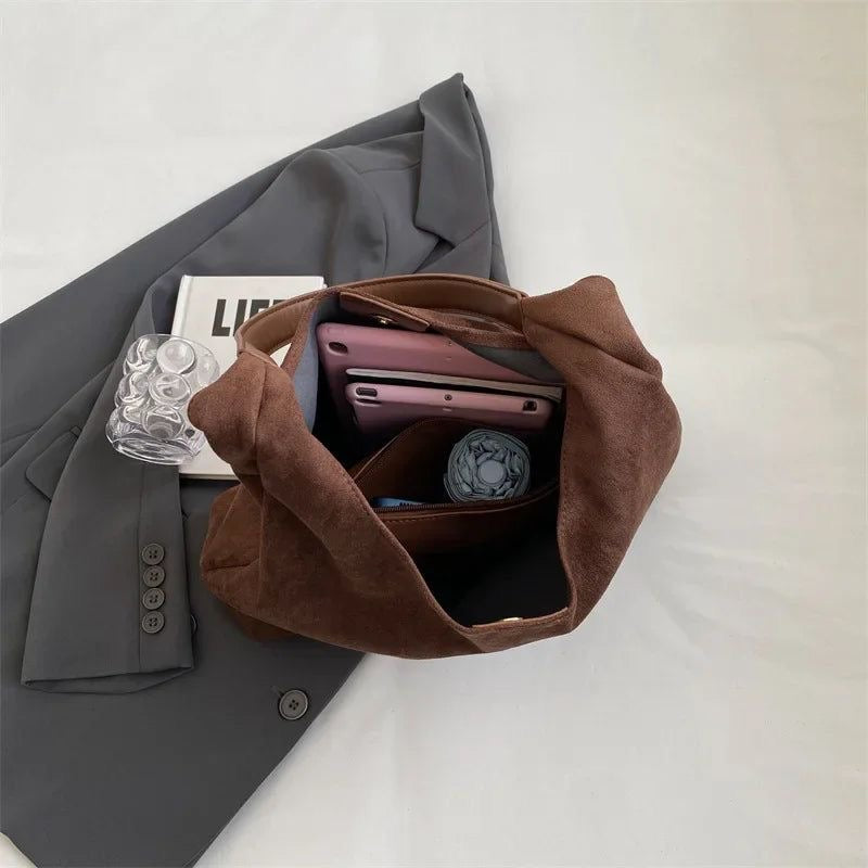 Jada | Suede Tote Bag