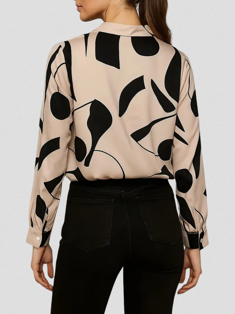 SATIN LOOK BLOUSE