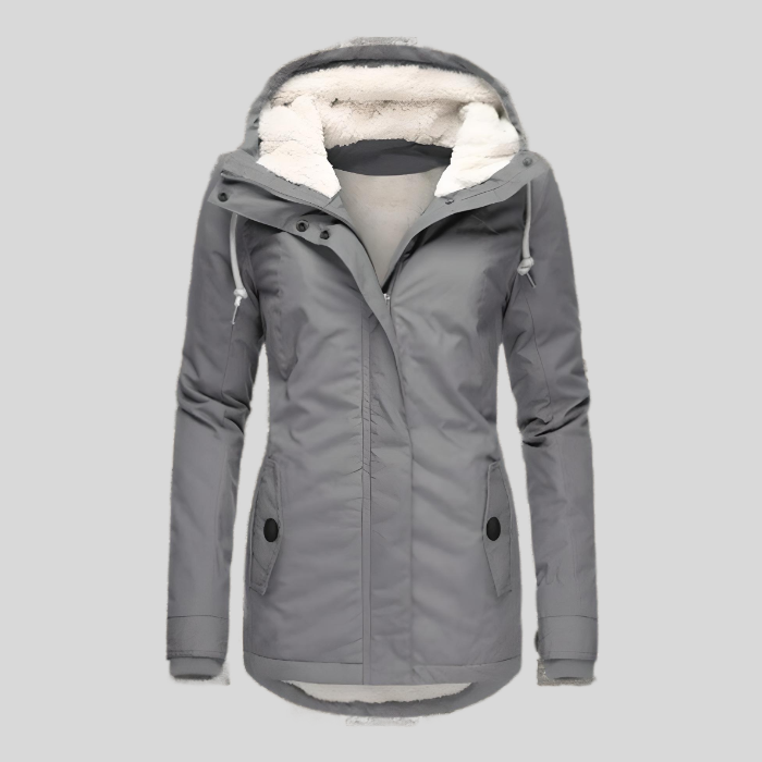 Wrenley™ – Waterproof Long Jacket with Hood and Lining