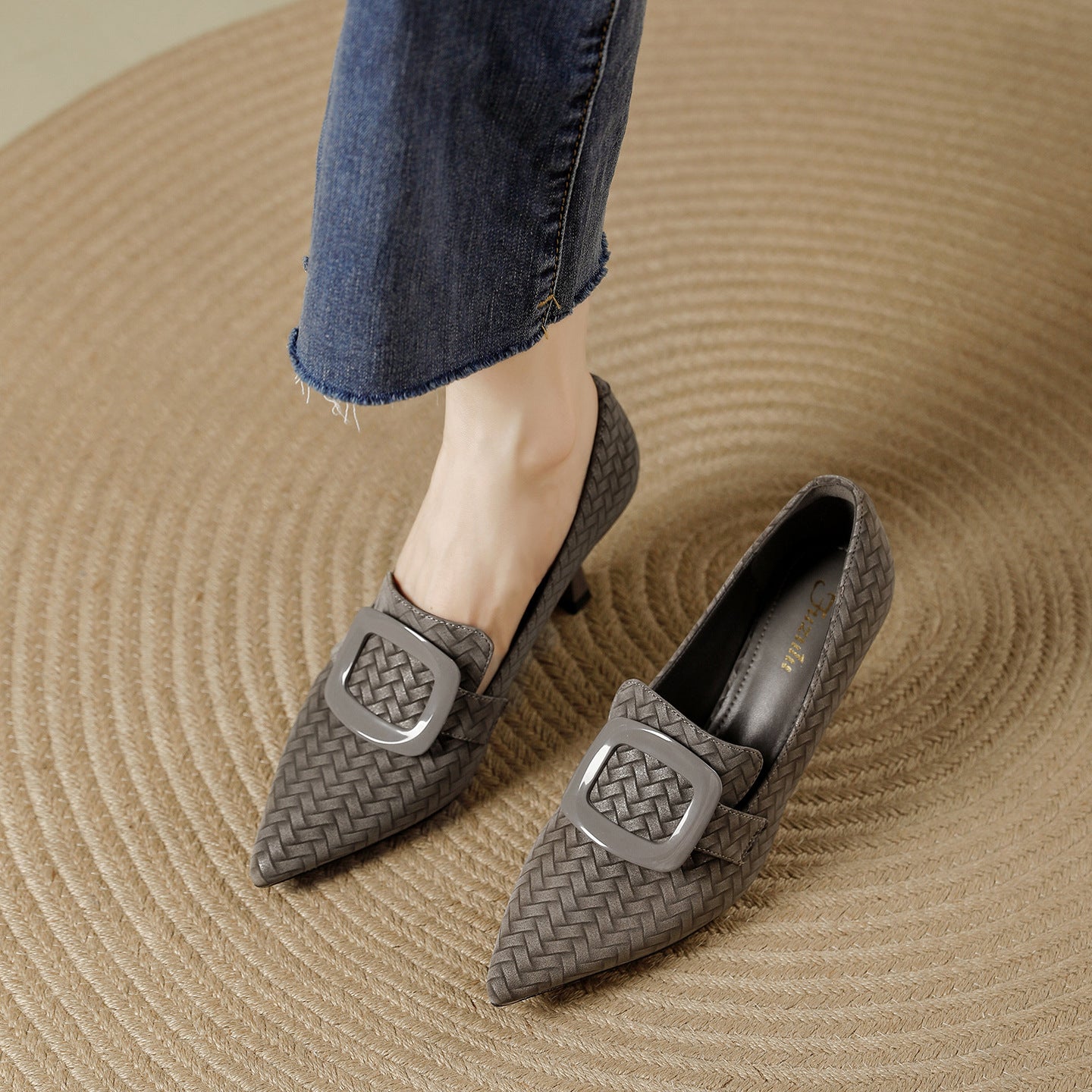Bellarosa Woven Heels