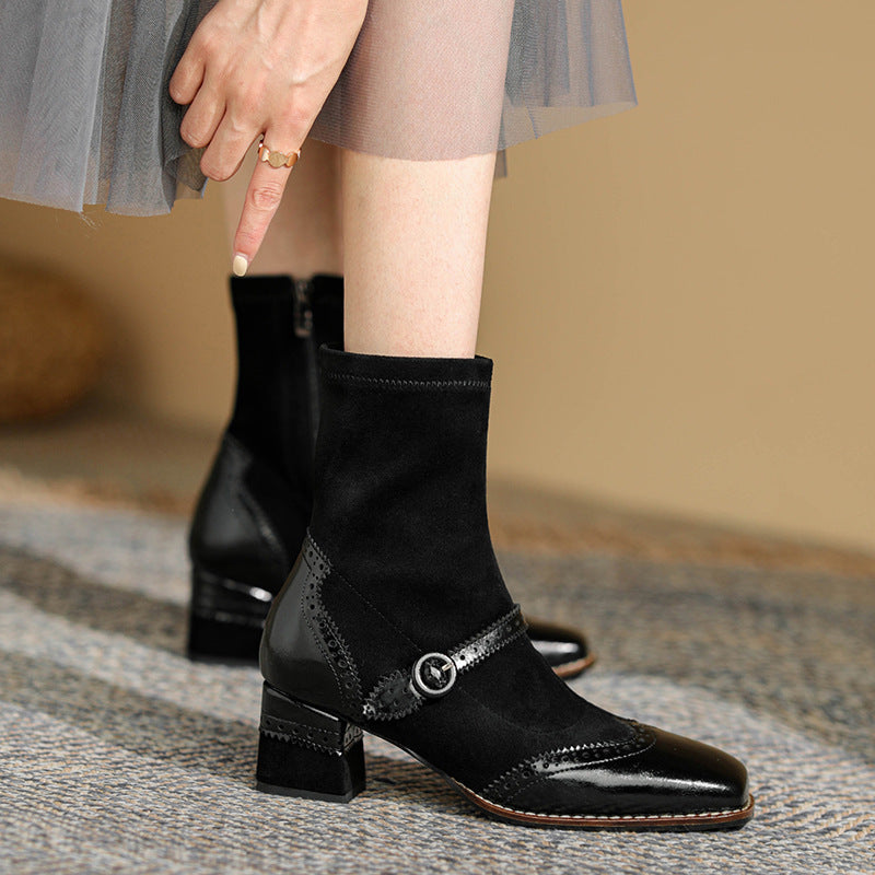 Alessia Genuine Leather Boots