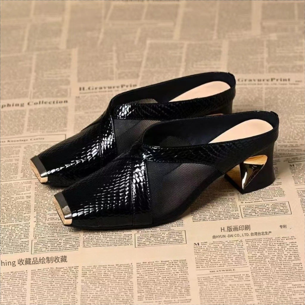 Aveline Heeled Mules