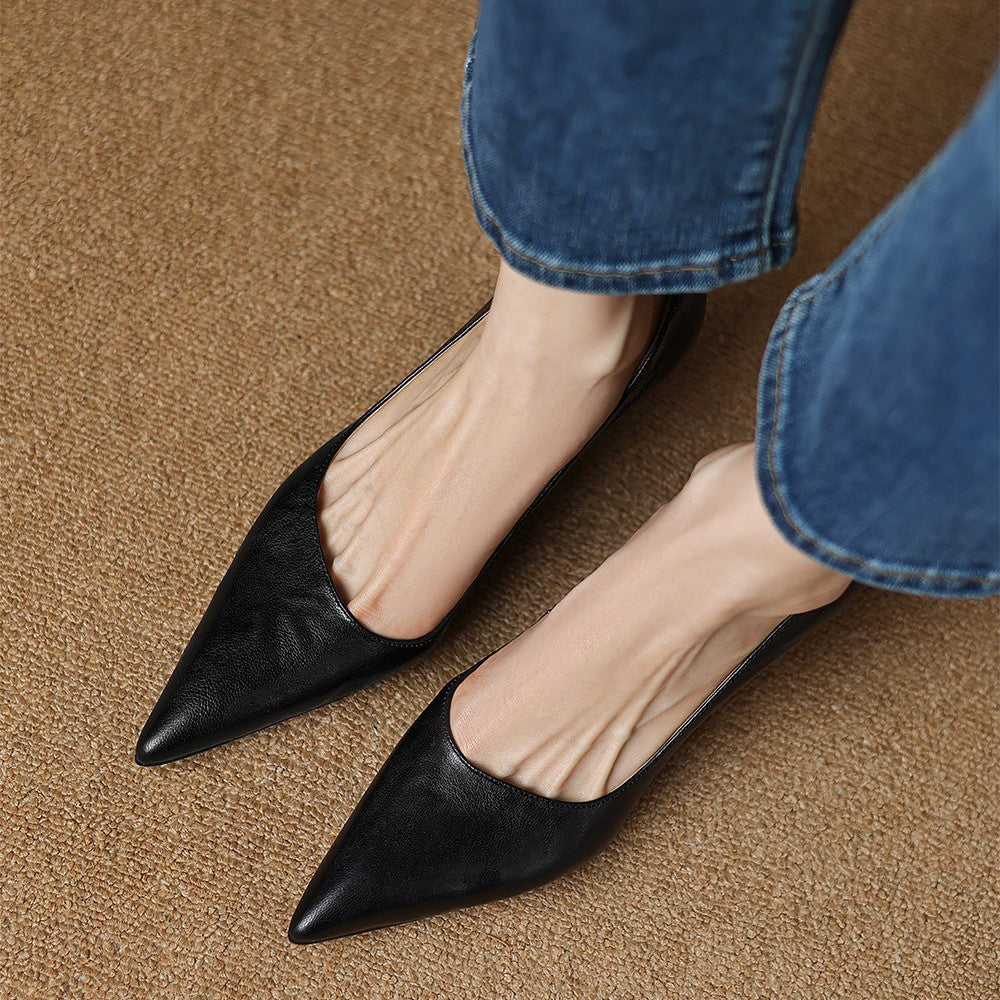 Cymara Leather Pumps