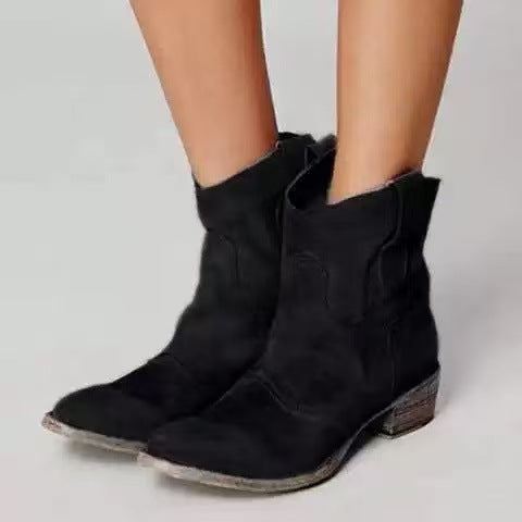 Karin – Suede Ankle Boots