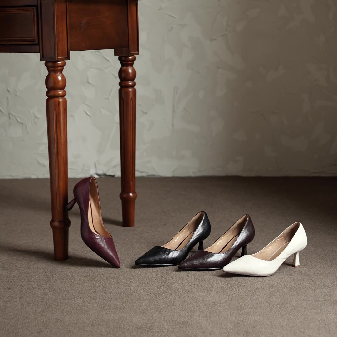 Cymara Leather Pumps