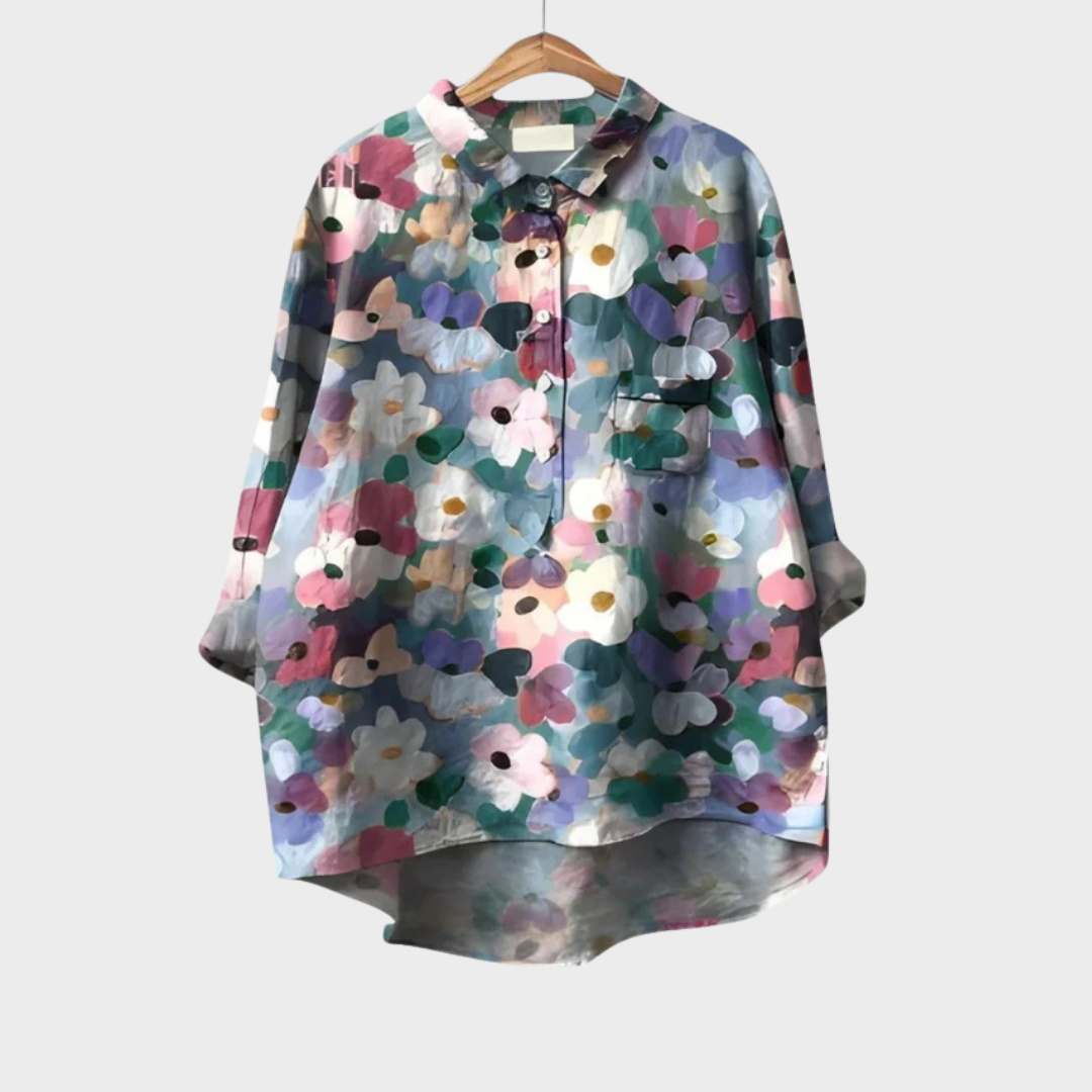 Elise | Elegant Summer Linen Shirt