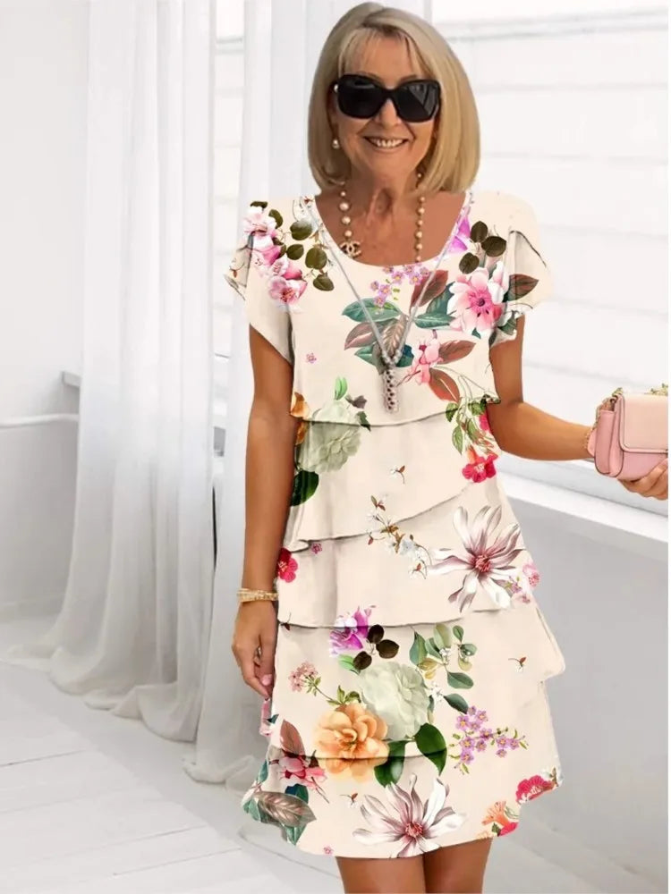 Allison™ | Timeless Elegant Ruffle Dress for Women