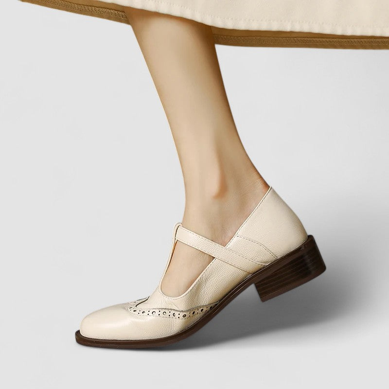 LYN – CLASSIC T-BAR MARY JANE FLATS