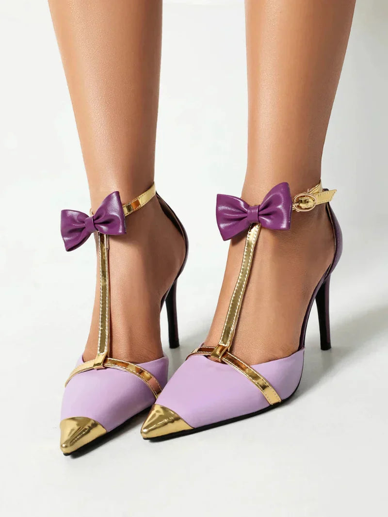 Danica Radiant T-Strap High Heels